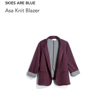 Skies are Blue blazer